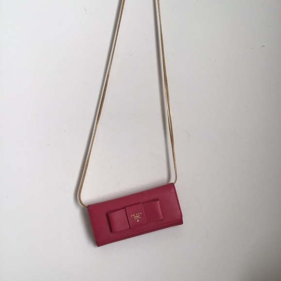 Prada Milano Pink Long Snap Wallet - Picture 3 of 14